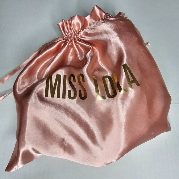 Miss Lola Jenna Block Heel Mules Ivory Square Toe Chunky Slip On Size Size 7.5 - Picture 10 of 12